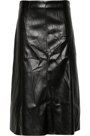 Kaos A-line midi skirt