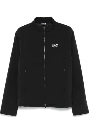 EA7 Logo-print jacket