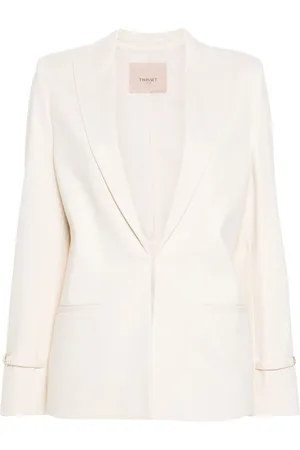 Twin-Set Strap-detail blazer