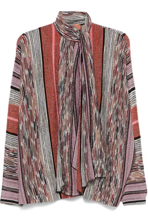 Missoni Scarf-detailing blouse