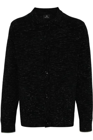 Paul Smith Fine-knit spread-collar cardigan