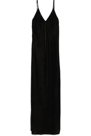 BLANCA Velvet long dress