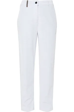 PESERICO SIGN Corduroy carrot trousers