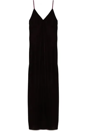 BLANCA Velvet long dress