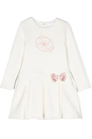 PATACHOU Embroidered-logo dress