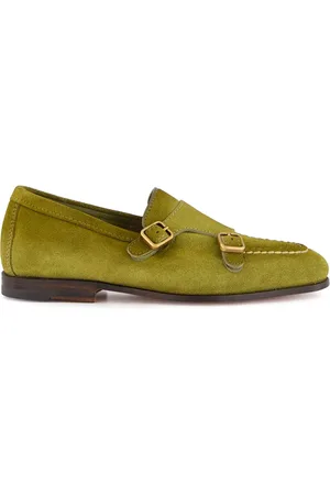 santoni Double-buckle monk shoes