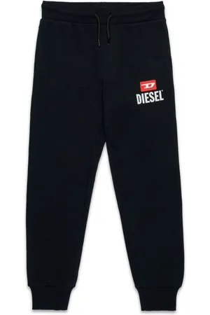 Diesel Logo-print cotton joggers