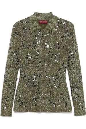 Gucci Sequin-embellished cardigan