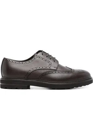 HENDERSON BARACCO Laser-cut Oxford shoes