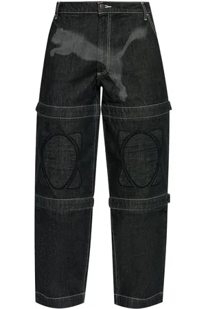 PUMA X A$AP Rocky knee-pad wide-leg jeans
