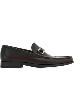 Salvatore Ferragamo Gancini-plaque loafers