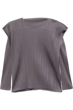 PLEATS PLEASE ISSEY MIYAKE Plissé-effect top