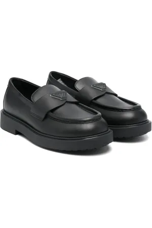 Emporio Armani Logo-appliqué loafers