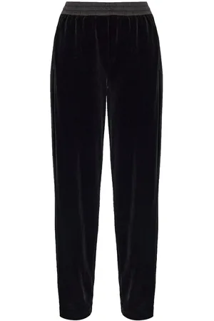 Emporio Armani Velvet track pants