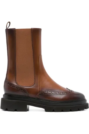 santoni Leather boots