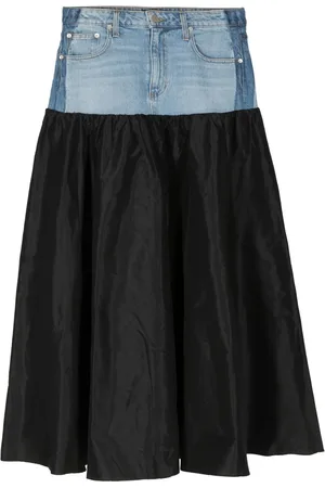 Cynthia Rowley Panelled A-line maxi skirt