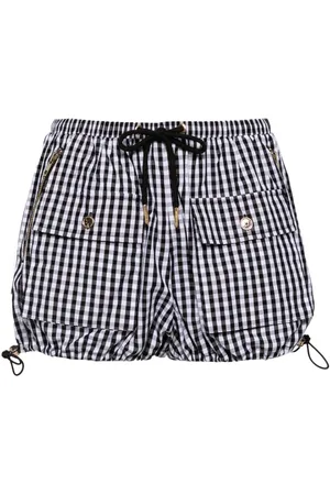 Cynthia Rowley Gingham cargo shorts