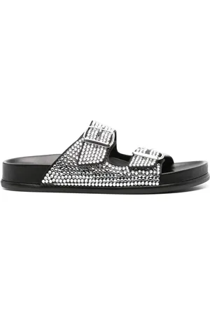 RENE CAOVILLA Emma crystal embellished sandals