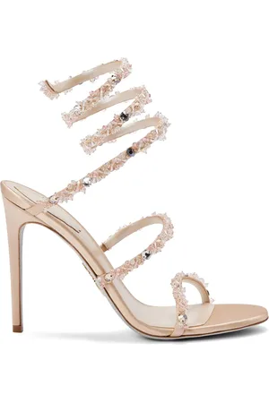 RENE CAOVILLA 90mm crystal-embellished sandals