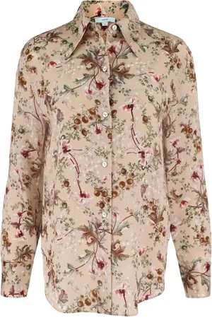 Vince Orchid Vine blouse