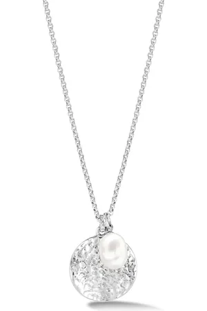 Dower and Hall Hammered Disc necklace