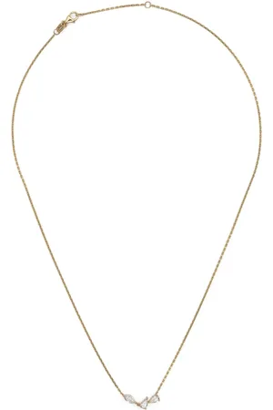 KIMAI 18K recycled yellow Dali diamond necklace