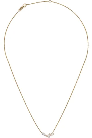 KIMAI 18ky yellow Dali diamond necklace