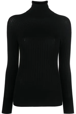 Malo Roll-neck ribbed-knit jumper
