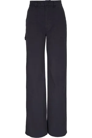 NILI LOTAN Strap-detailing trousers