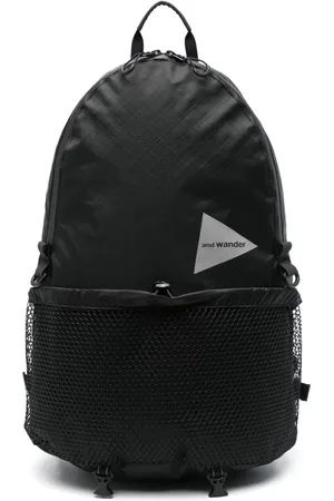 and wander Logo-print backpack