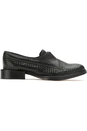 Sarah Chofakian Woven-effect loafers