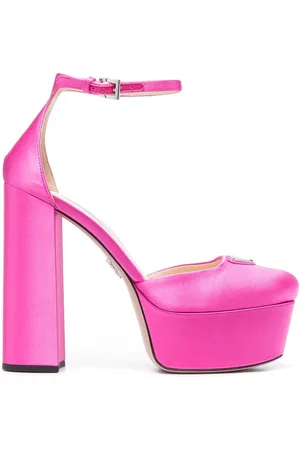 Prada Logo-plaque 135mm platform pumps