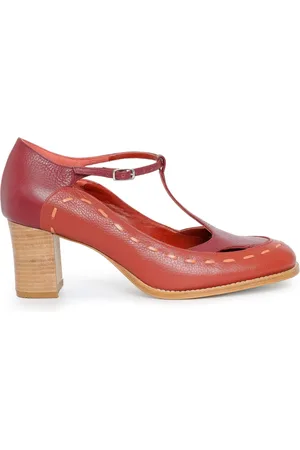 Sarah Chofakian 55mm leather pumps