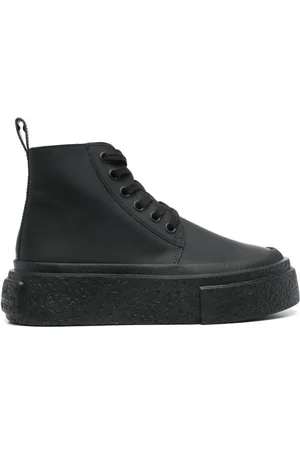 Maison Margiela Leather lace-up sneakers