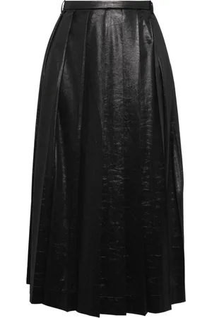 Low Classic Pleated midi skirt