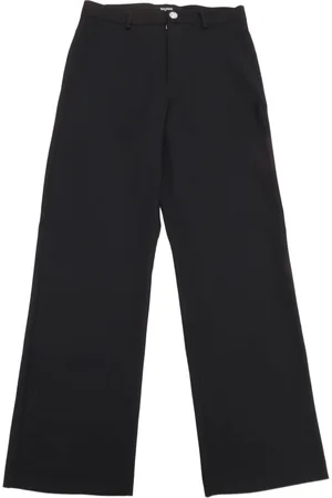 Balmain Logo-patch straight-leg trousers