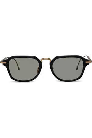 Thom Browne Geometric-frame tinted sunglasses