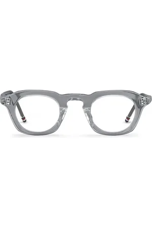 Thom Browne Square-frame transparent glasses