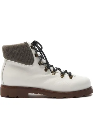 Scarosso Lace-up leather boots