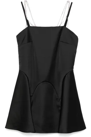 GCDS Satin mini dress