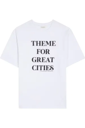 DRIES VAN NOTEN Printed cotton T-shirt