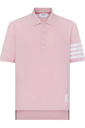 Thom Browne Three-stripe polo shirt