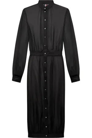 Thom Browne Semi-sheer midi dress