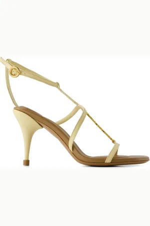 Jacquemus 90mm logo-plaque sandals