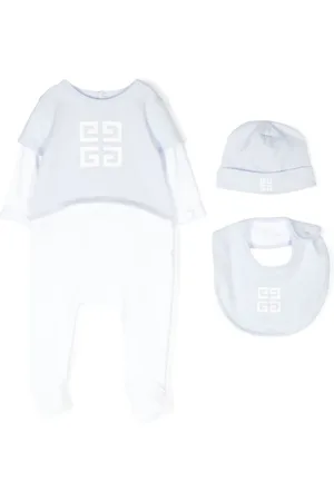 Givenchy 4G-motif babygrow set