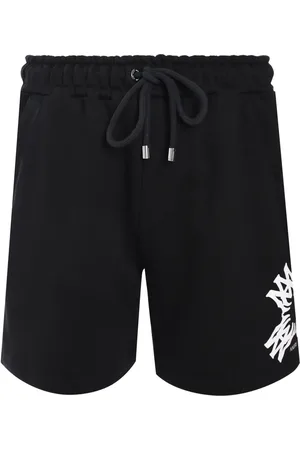 AMIRI Logo-print track shorts