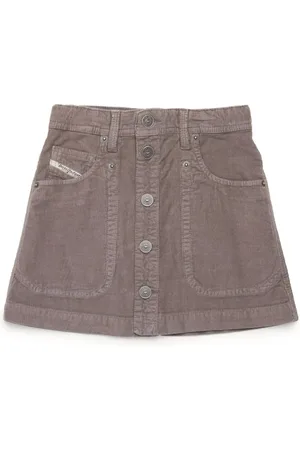 Diesel Buttoned-up corduroy miniskirt