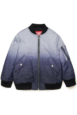 Diesel Common degrad??-effect bomber jacket
