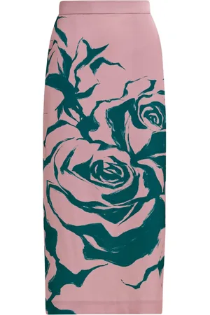 Essentiel Antwerp Gertie floral-print maxi skirt