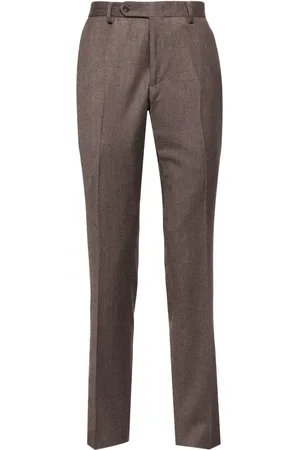 MAN ON THE BOON. Wool regular trousers